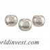 Bungalow Rose Etched Diamond Glass Shaped Votive BNRS6217